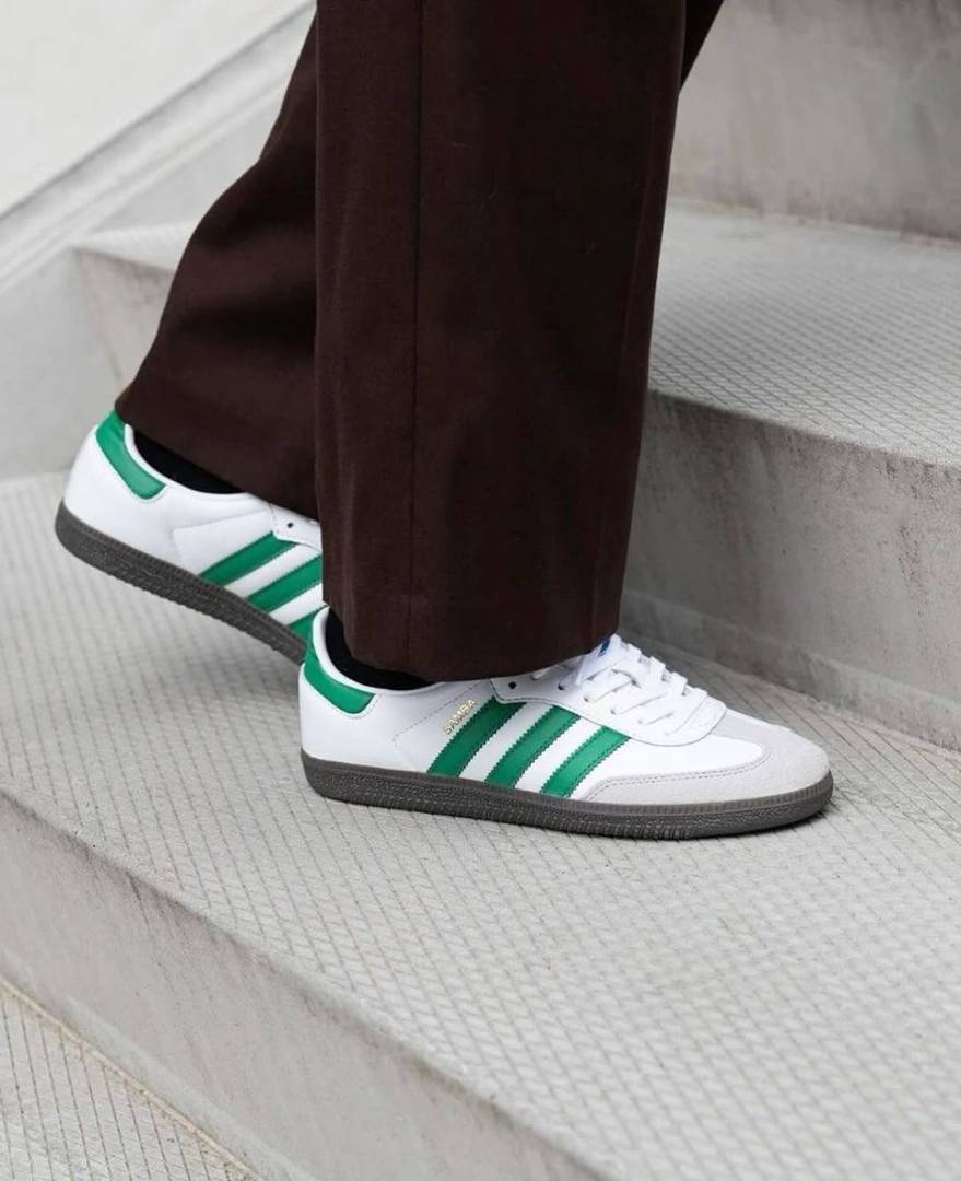 Adiddas SAMBA WHITE GREEN 461