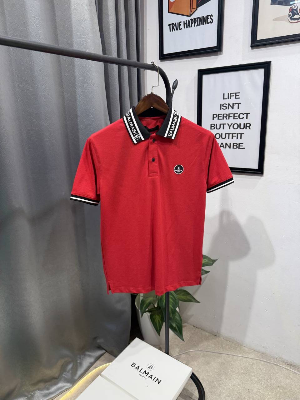 Balman imported box pack polo tshirt red