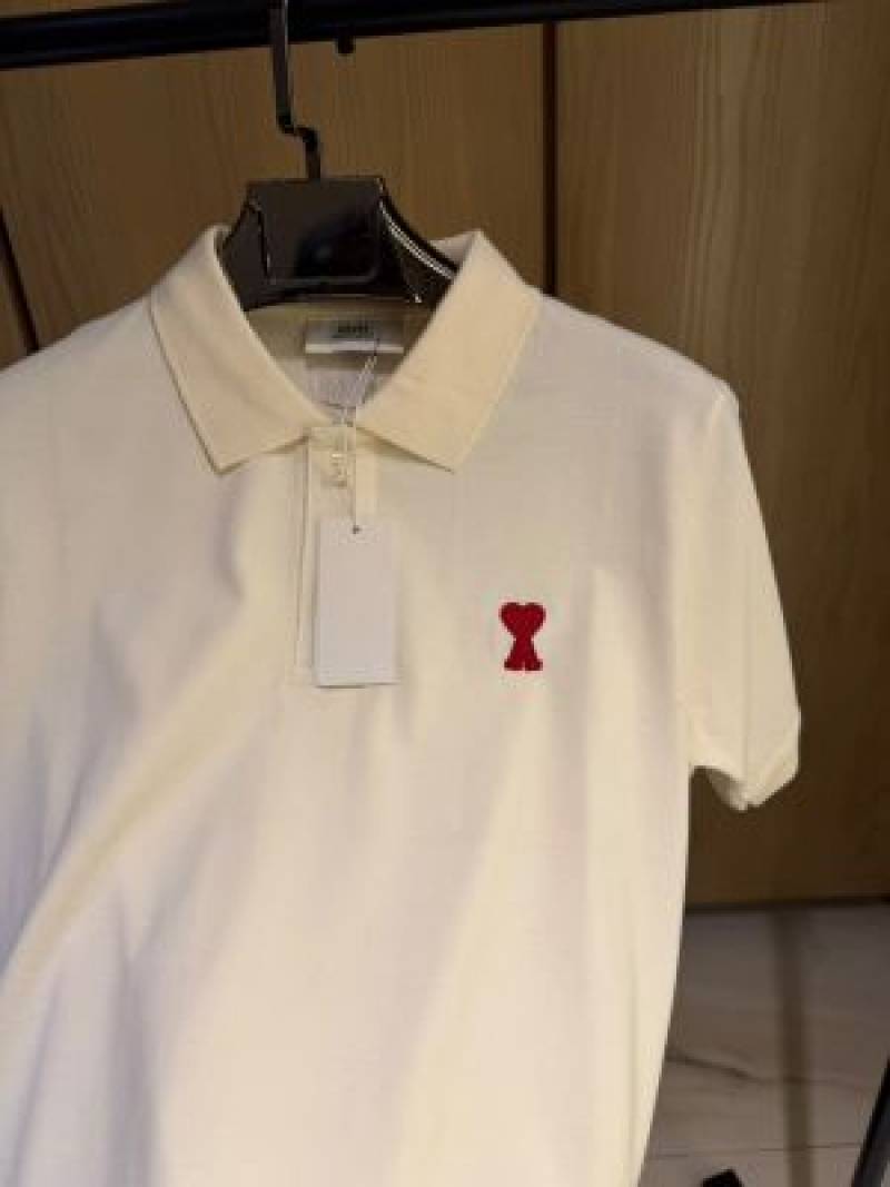 AMI PARIS IMPORTED STORE ARTICxLE POLO T-SHIRT