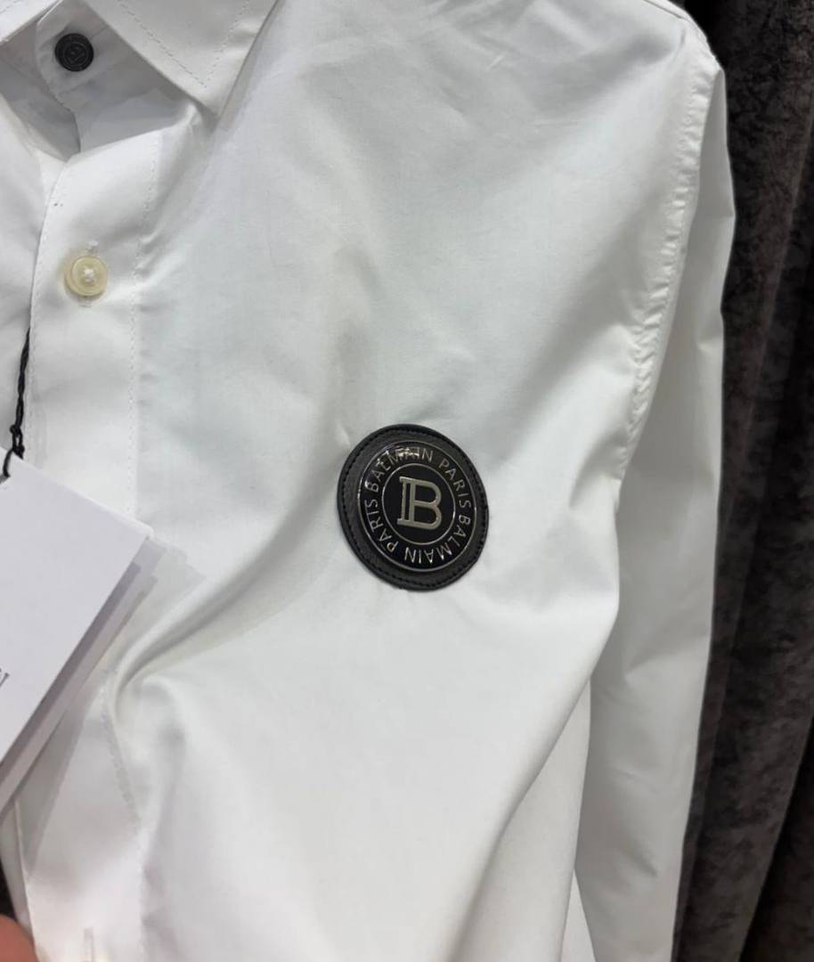 BALMAN IMPORTED STORE ARTICLE SHIRT WHITE