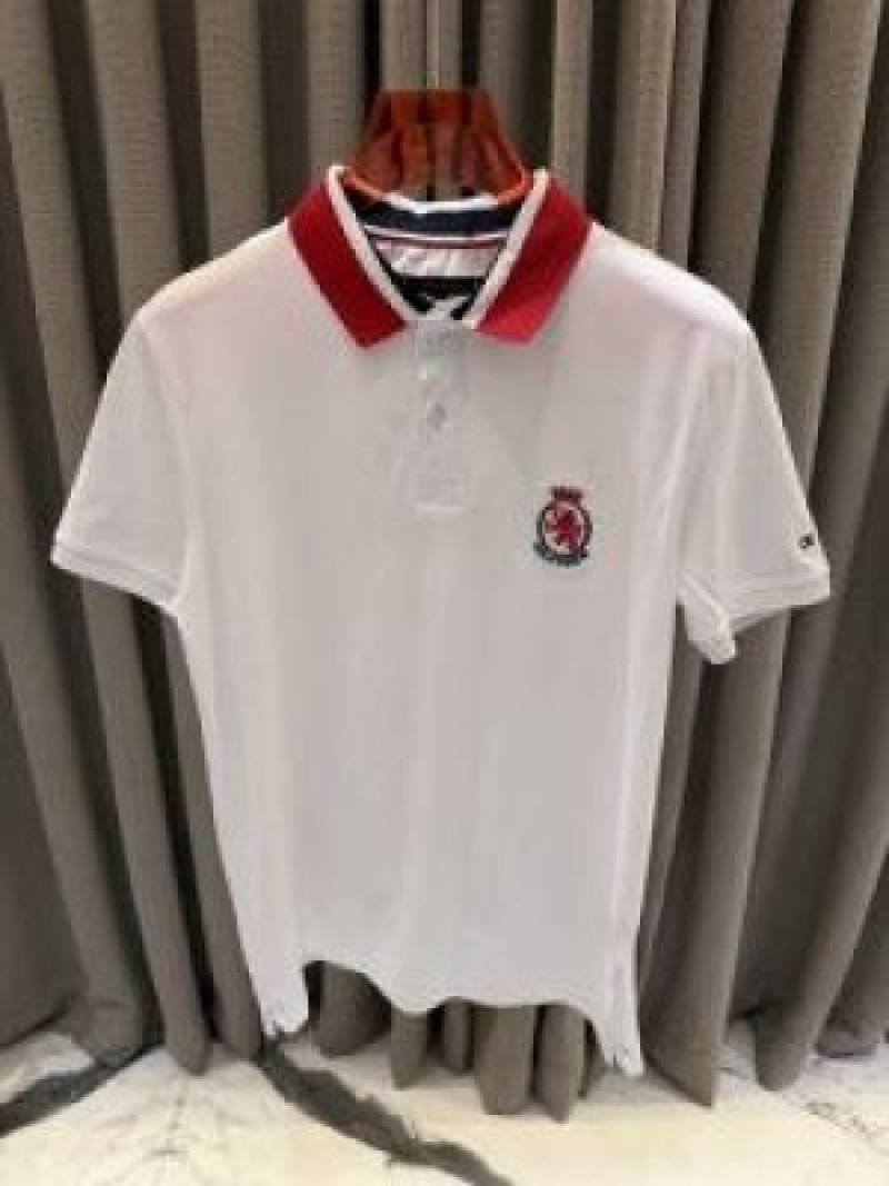 Tommy impoted Premium Polo T-shirt White
