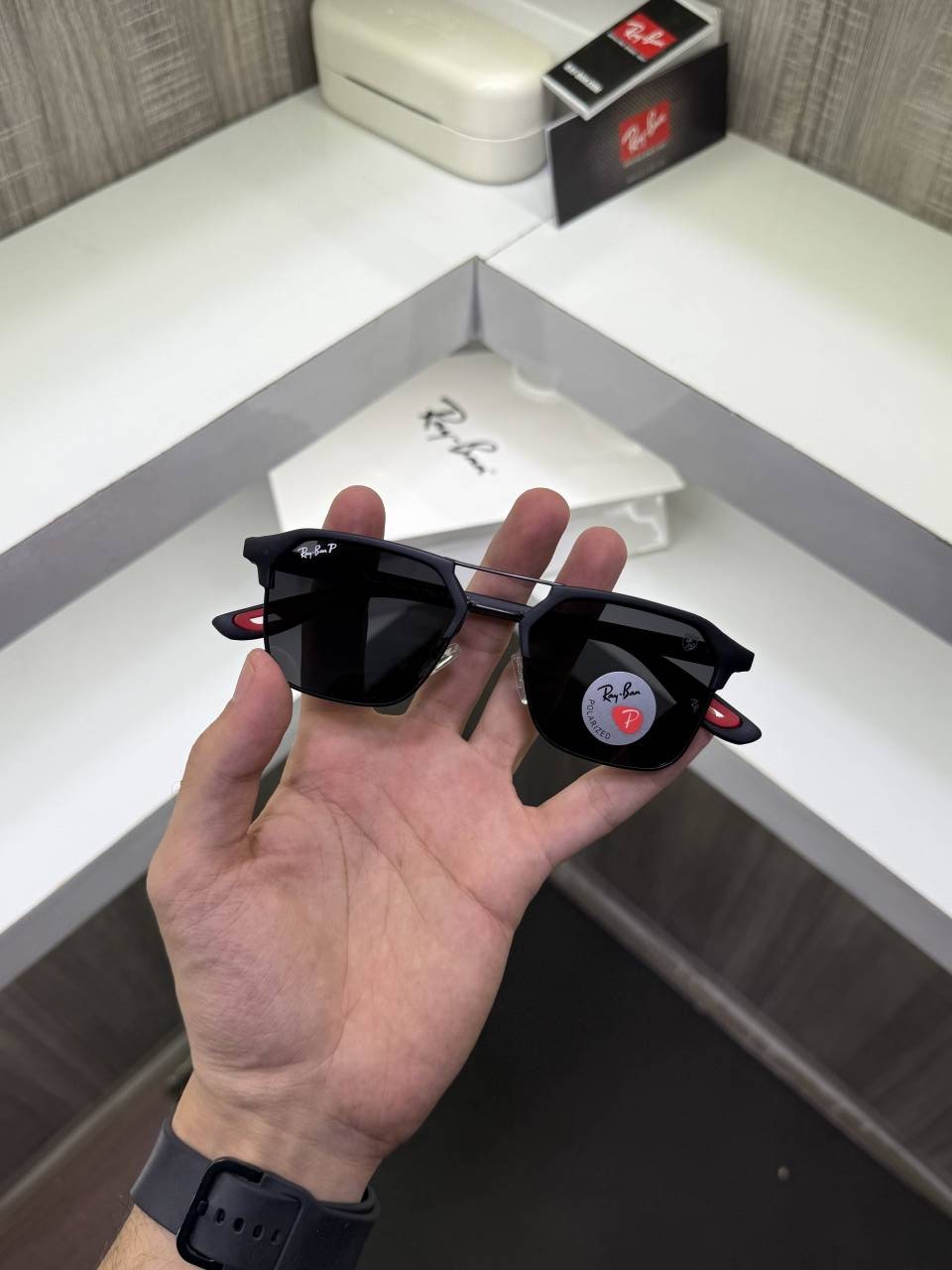 Rey ban x Ferrari RB8329 Premium Sunglass