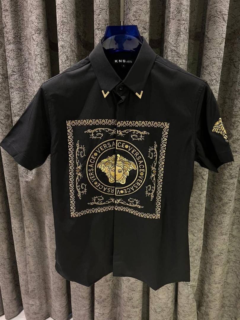 Versac-e IMPORTED STORE ARTICLE DIAMOND SHIRT