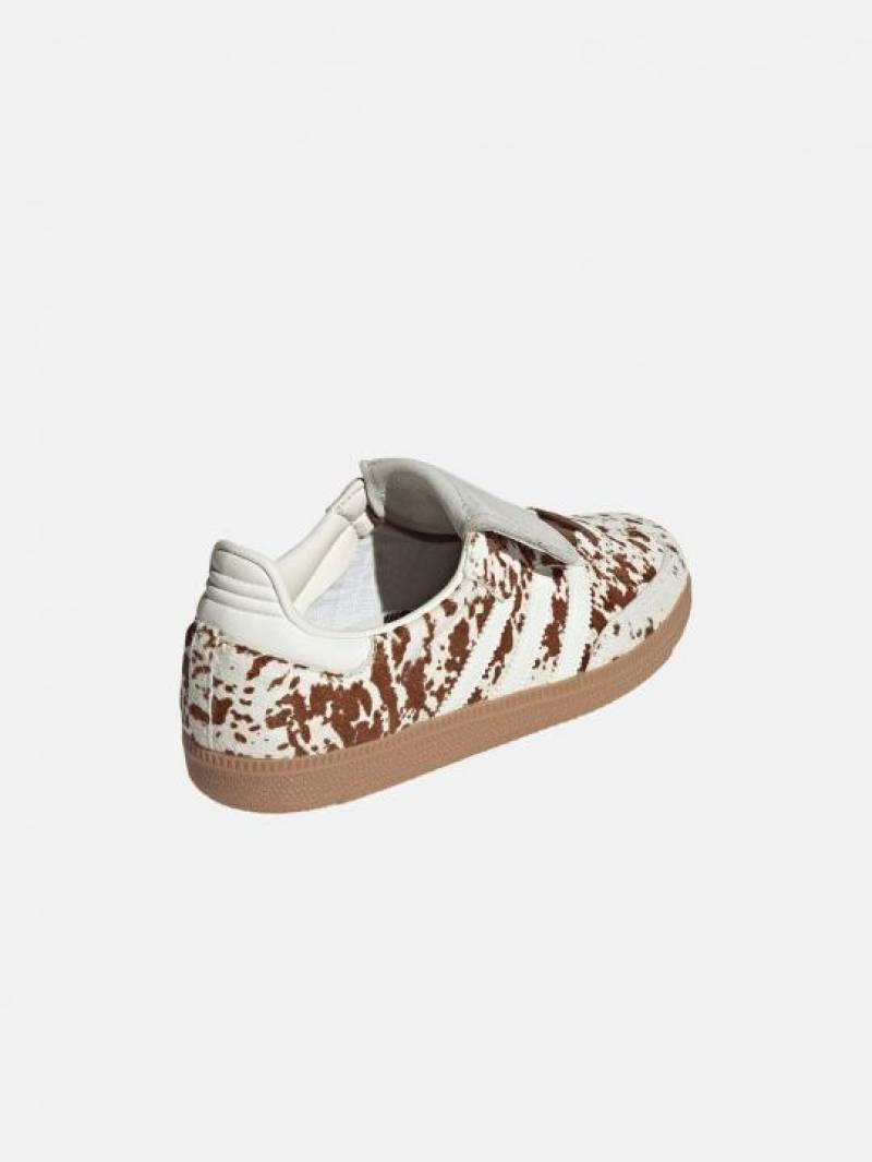 Adiddas SambaCow Print Brown White