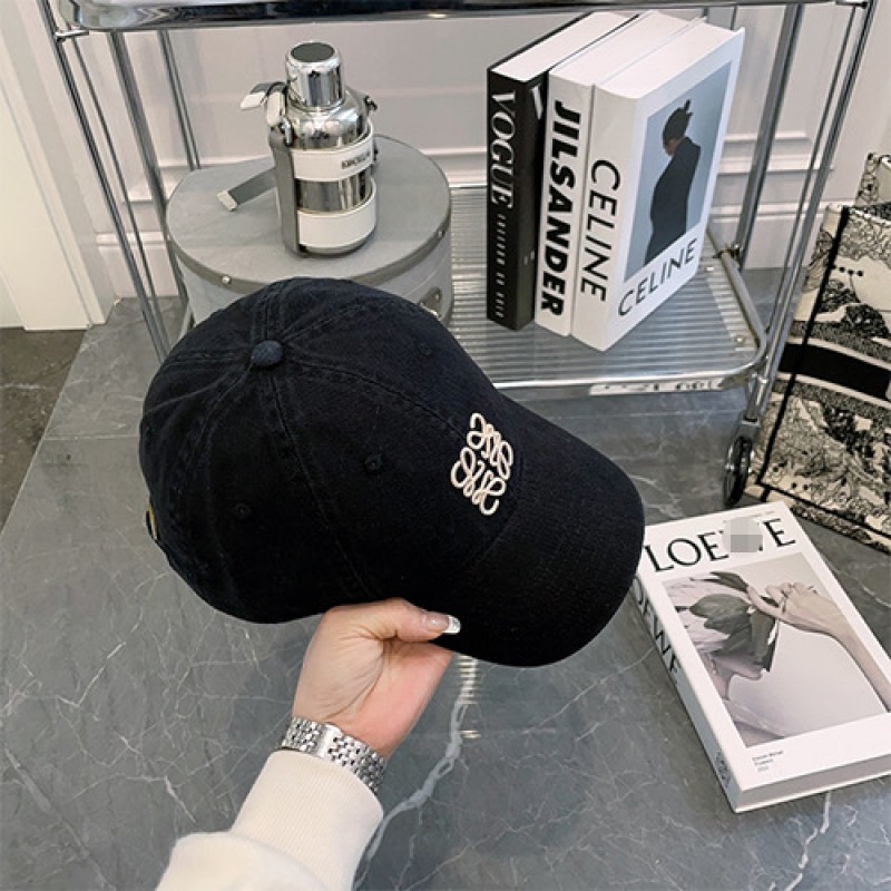 Loewe Black Front Logo Premium Unisex Cap (With Safety Box)