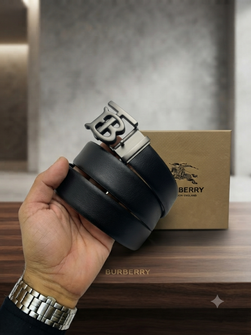 40 BURBERRRY PREMIUM QUALITY AUTOMATIC LOCK BELT