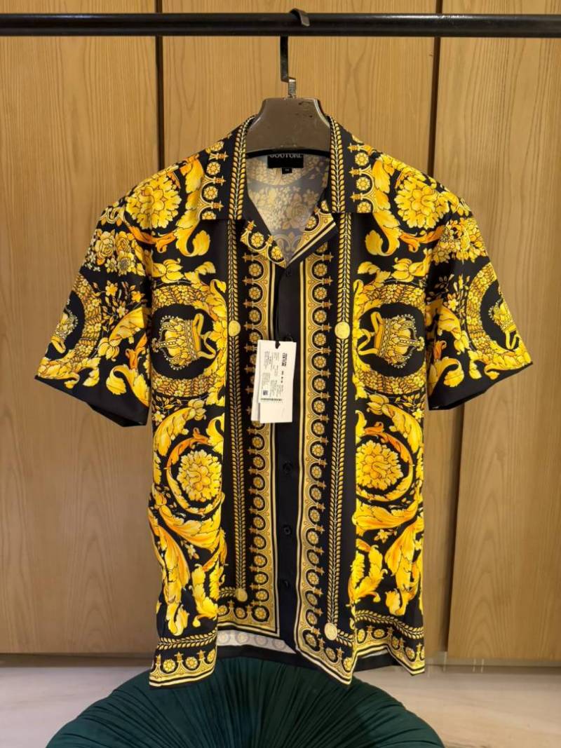 Versac-e IMPORTED STORE ARTICLE PREMIUM PRINTED SHIRT