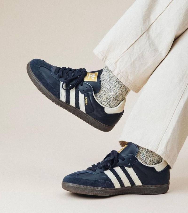 ADIDDAS SAMBA NAVY NIGHT GUM WOMENS FIX