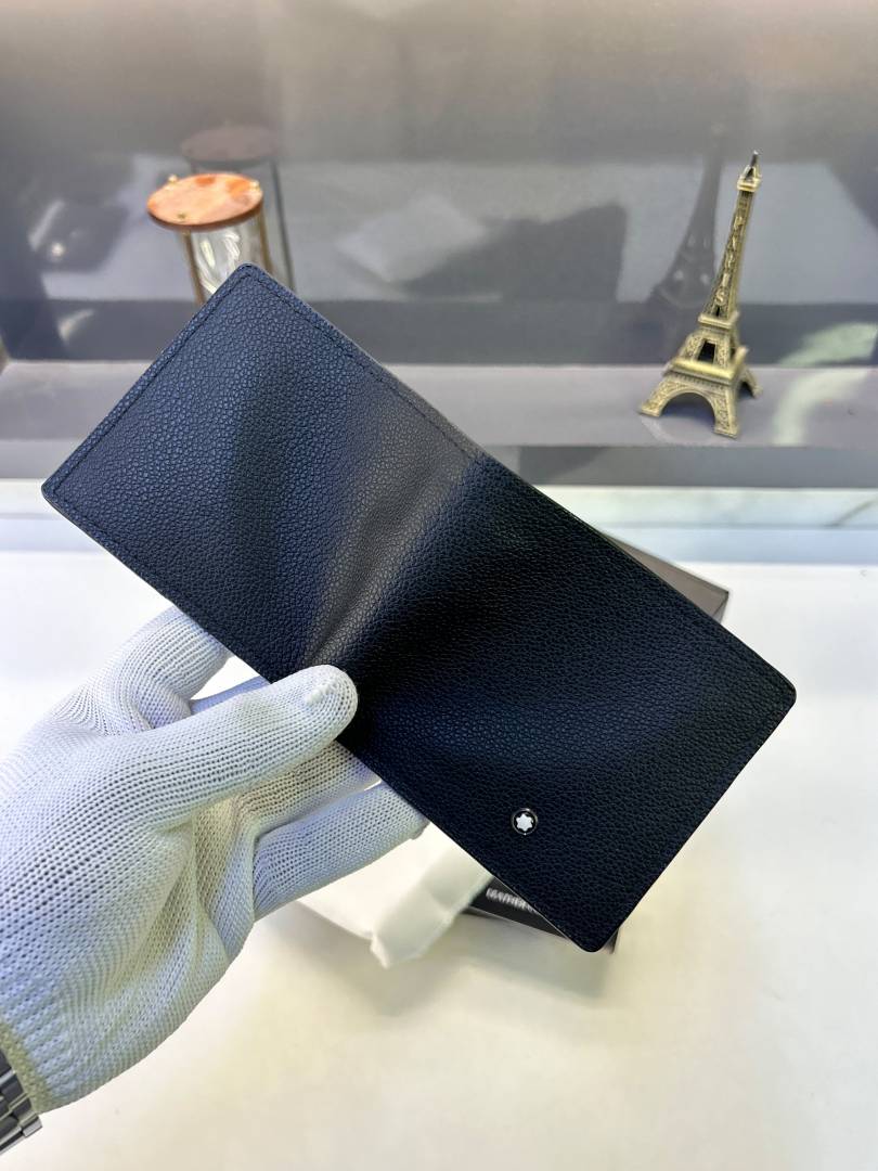 Mont_Blanc Black Premium Quality Wallet Fa 866