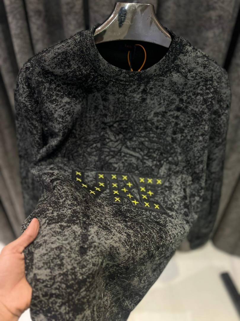 versac-e IMPORTED SWEATSHIRT STORE ARTICLE BLACK