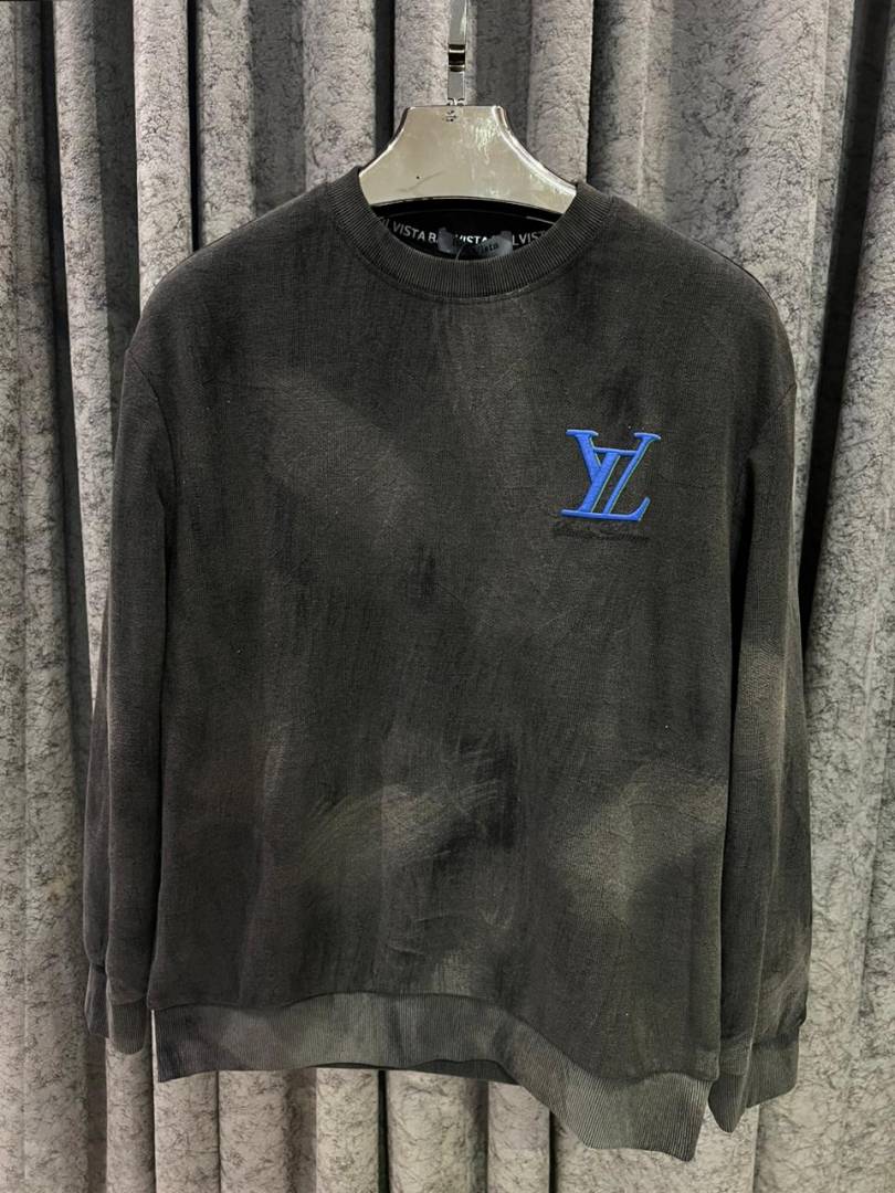 v-uitton imported sweatshirt store article black