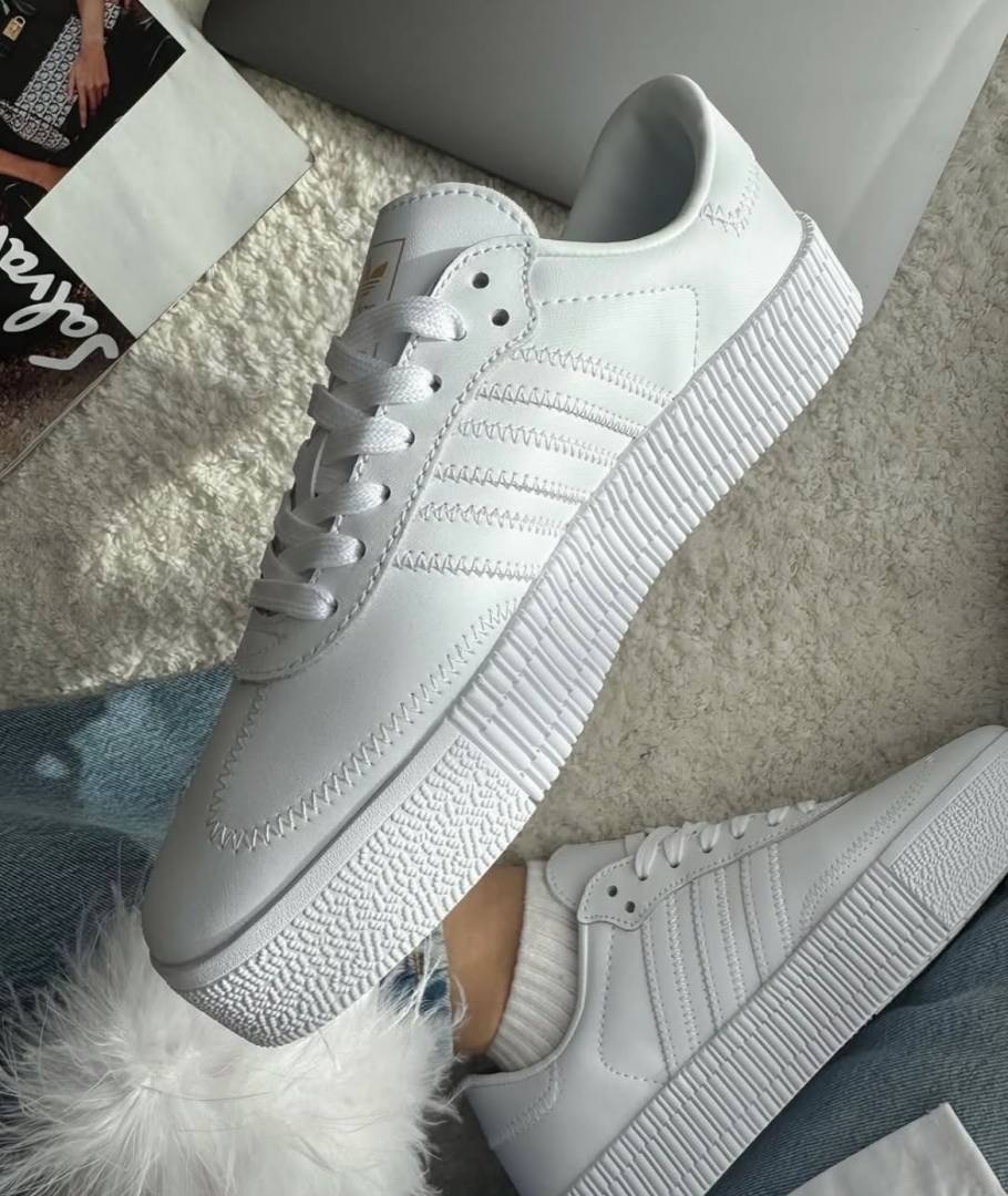 Adiddas Samba Platform Triple White