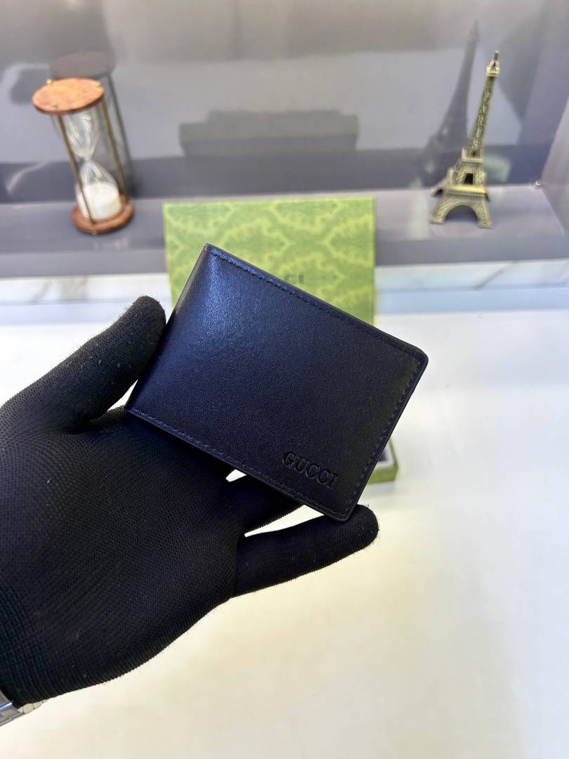 Guchi 2 Wallet Combo Black Premium Quality Fa 708