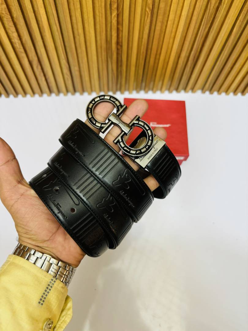 37 SF SALVATORE FERRAGM O PREMIUM QUALITY REVERSIBLE BELT