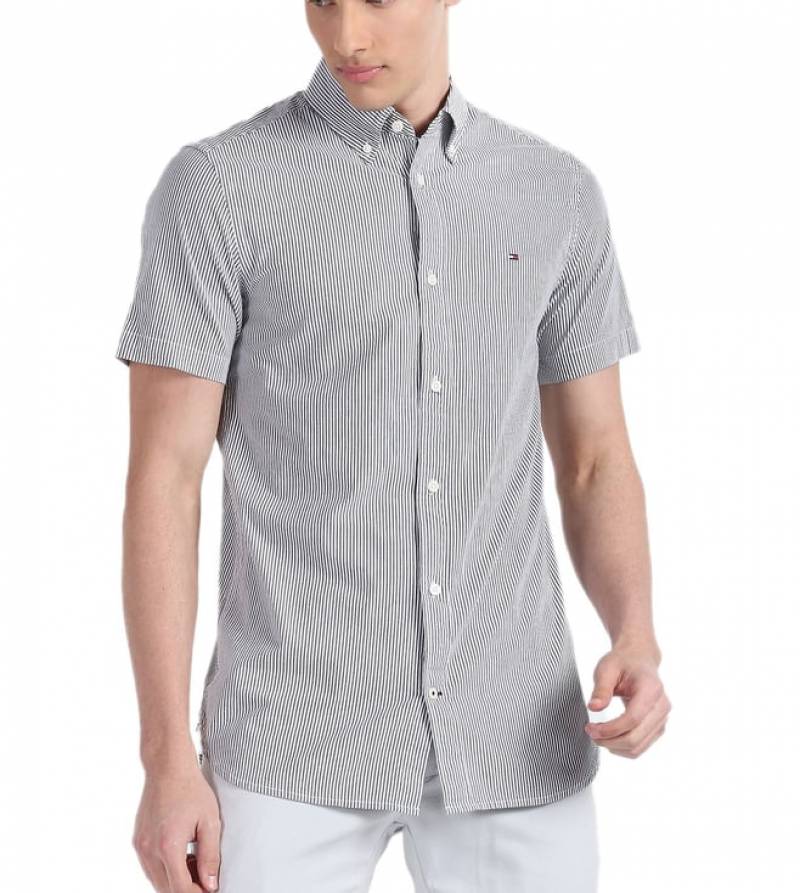 Tommy Hilfigar IMPORTED STORE ARTICLE SHIRT BLACK