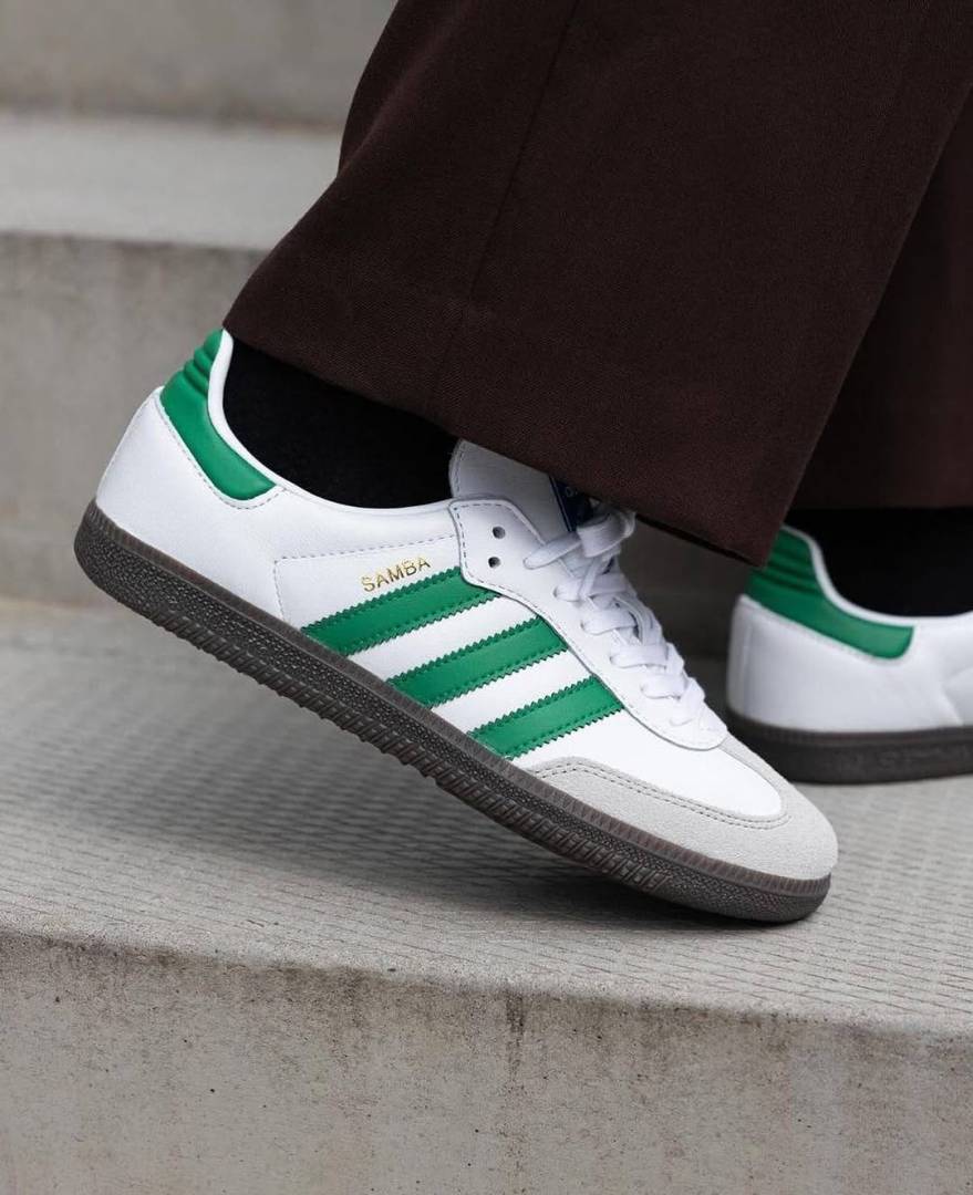 Adiddas SAMBA WHITE GREEN 461