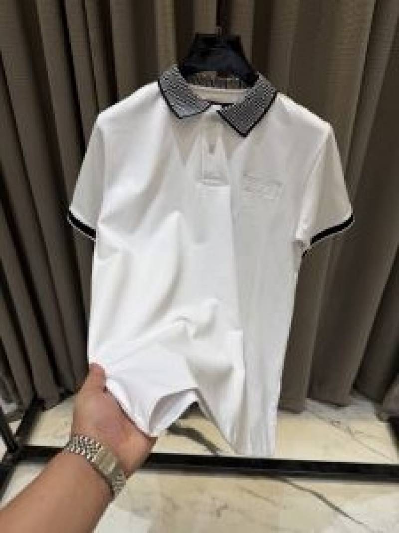 Versac_e Premium White Polo Tshirt