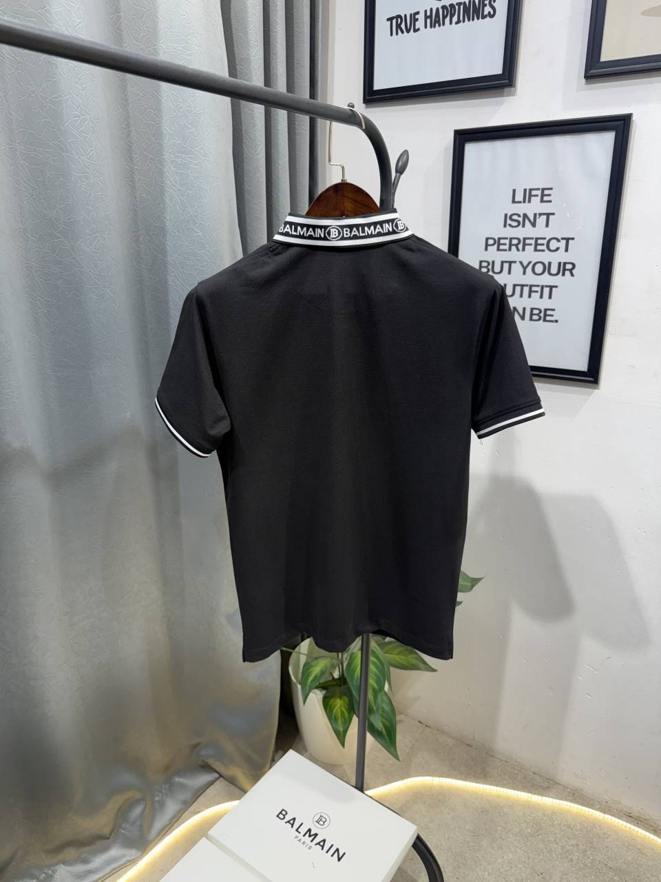 Balman imported box pack polo tshirt black
