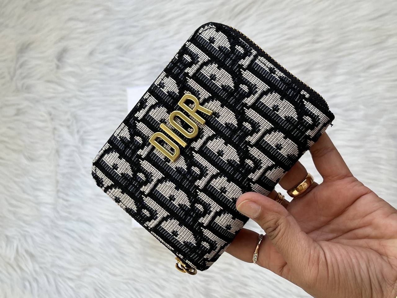 Dior_106_black_Mini_Zippy_Wallet_With_OriginalBox