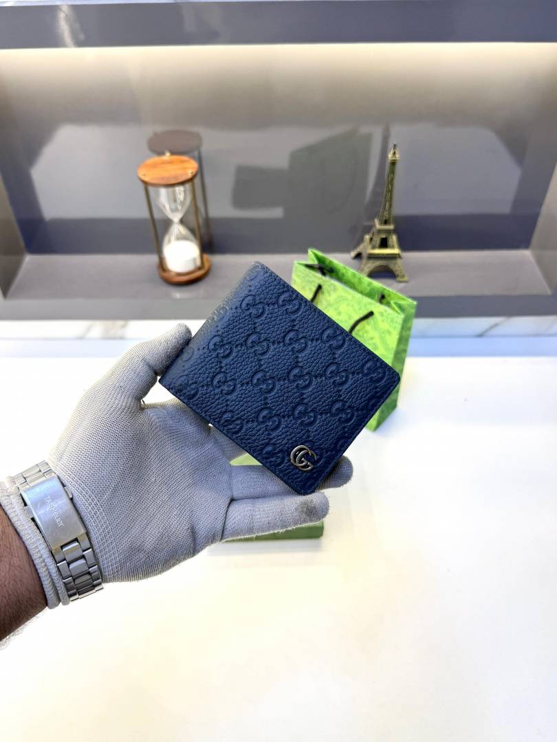 Guchi Wallet Blue Fa 521