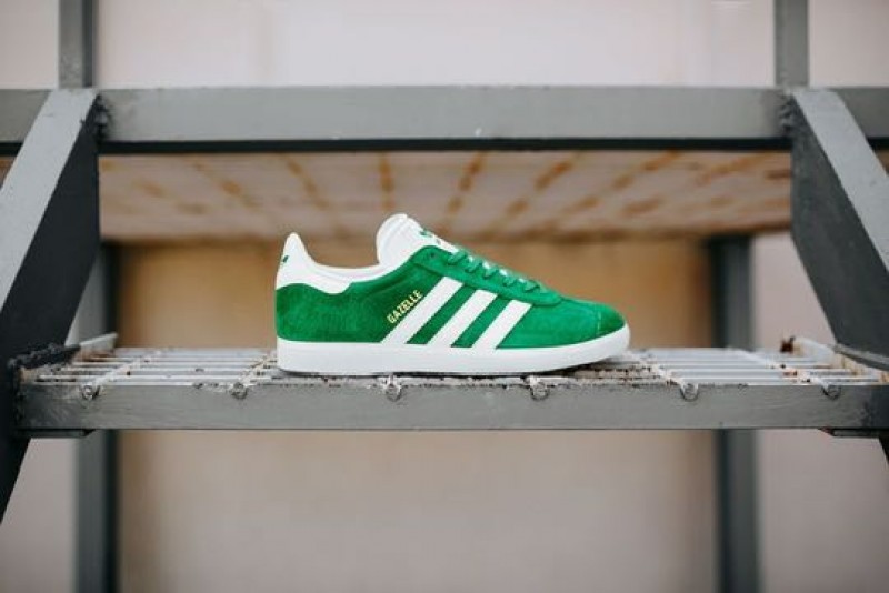 ADIDDAS GAZELLE GREEN WHITE sale
