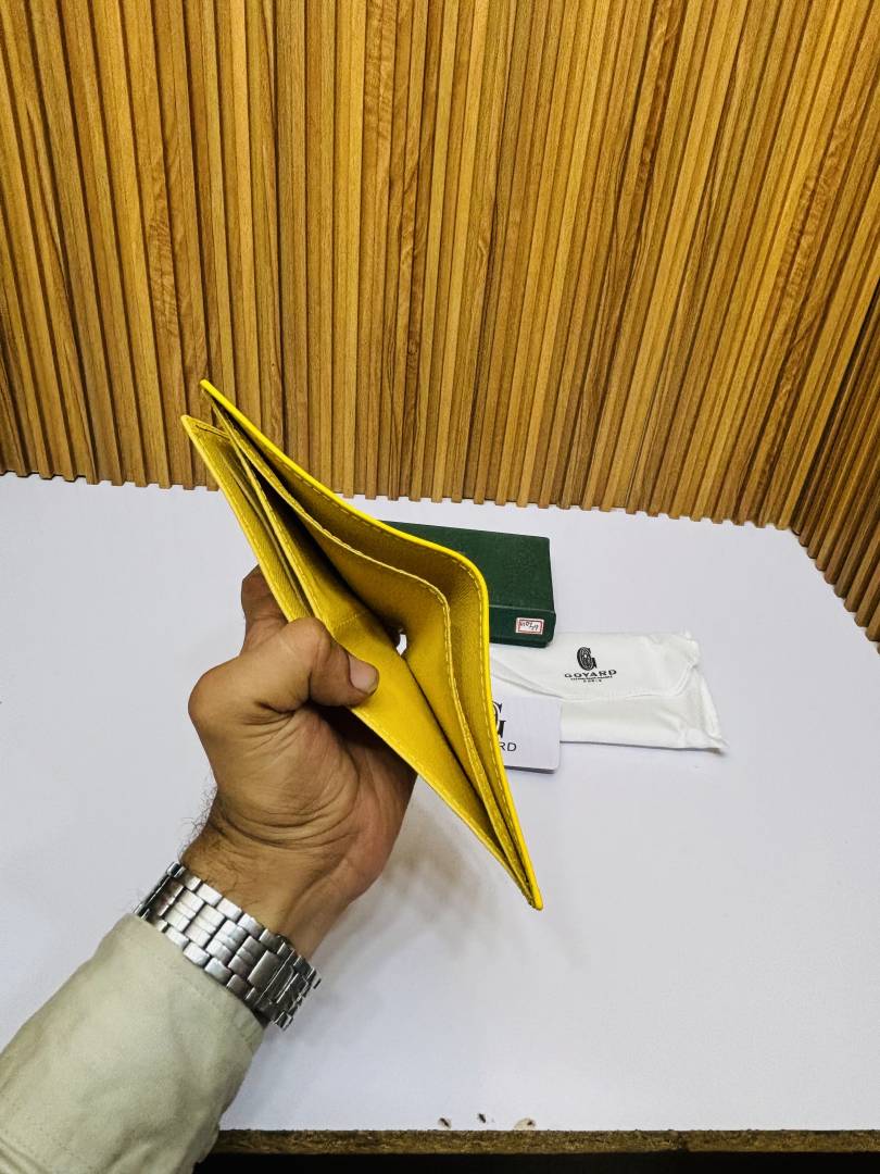 28 GOYERD YELLOW PREMIUM QUALITY WALLET