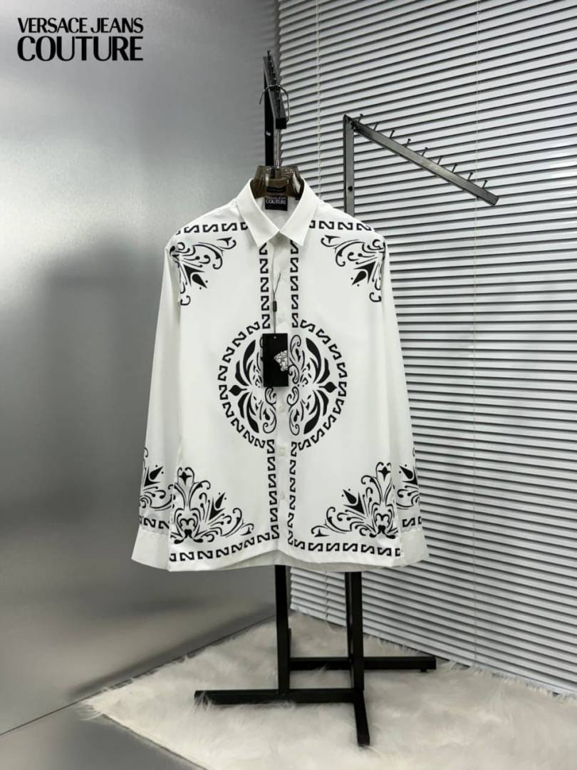 Versace Couture Box Pack Full Sleeves Shirt White