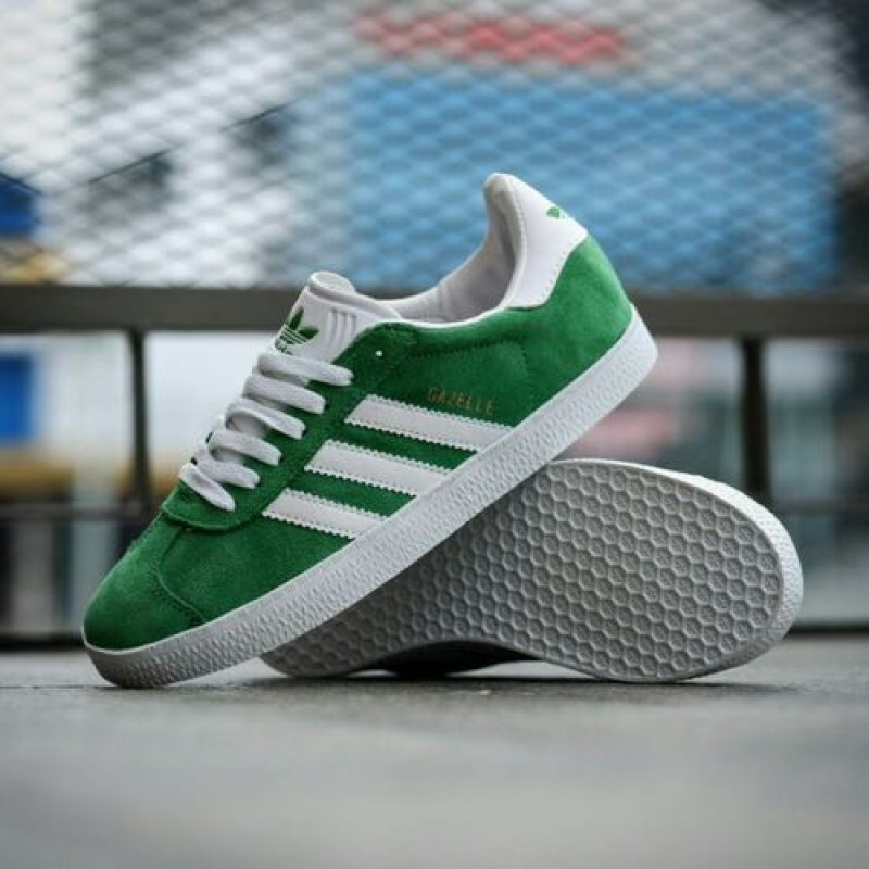 ADIDDAS GAZELLE GREEN WHITE sale