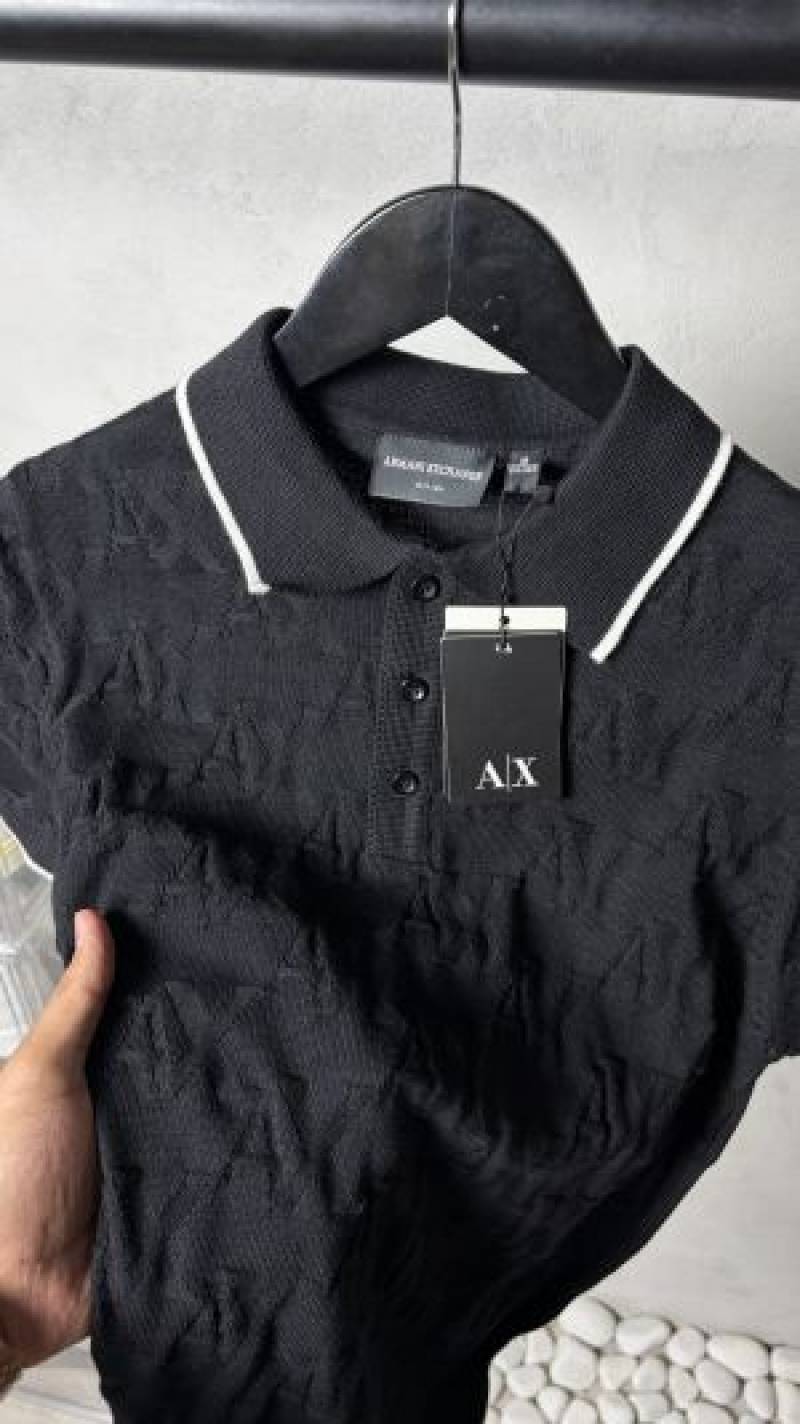 Armaani Exchange Premium Knit Polo T Shirt 1576. Sale offer VS1000