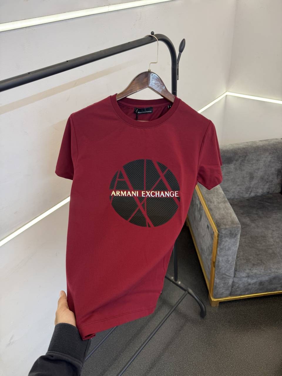 AX wine turkey imported 3d print round neck tshirt