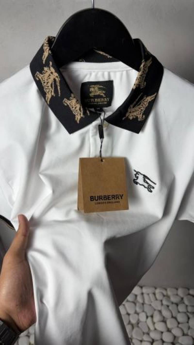 Burberr_ Premium Polo T-Shirts With OG Box packaging.1458.  Sale-offer  VS1000