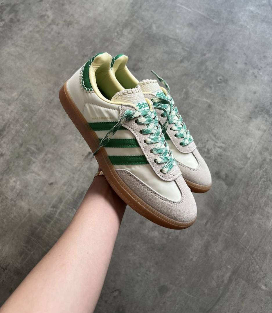 ADIDDAS SAMBA WALES BONNER CREAM GREEN