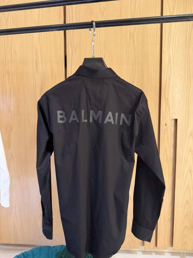 BALMAN IMPORTED STORE ARTICLE SHIRT black