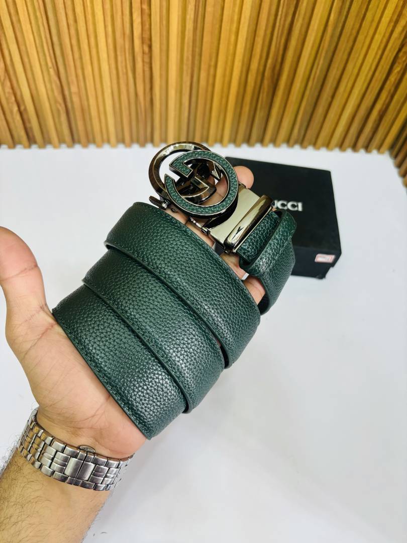 26 GUCHI PREMIUM QUALITY AUTOMATIC LOCK BELT