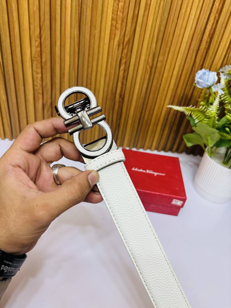 09 SF SALVATORE FERRAGAMMO PREMIUM QUALITY AUTOMATIC LOCK BELT