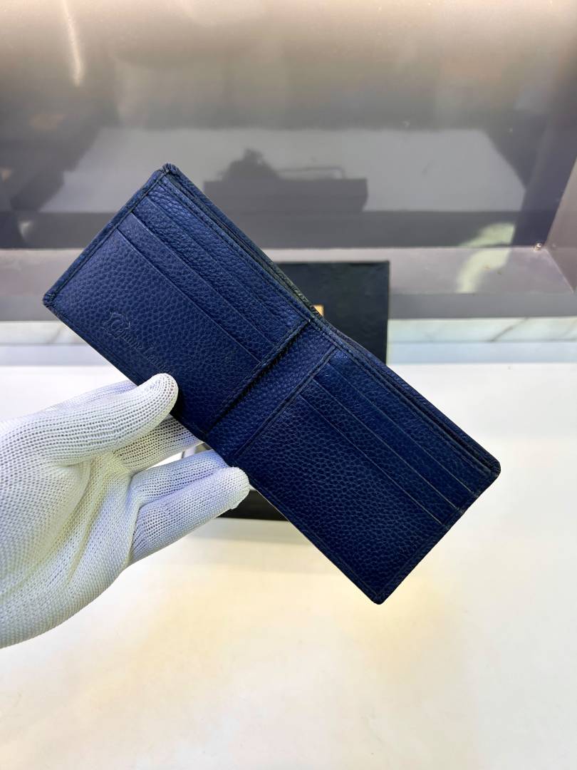 Burbery Blue Grey Belt & Wallet Combo Fa 723