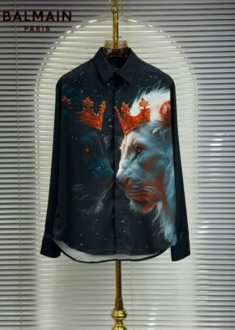 Balman Imported Printed Premium Shirt Blackk