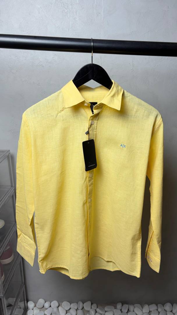 Armaani Exchang e AX Premium Linen Shirts 2432.Sale offer VS1000