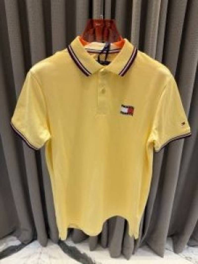 Tommy Premium Yellow Polo Tshirt