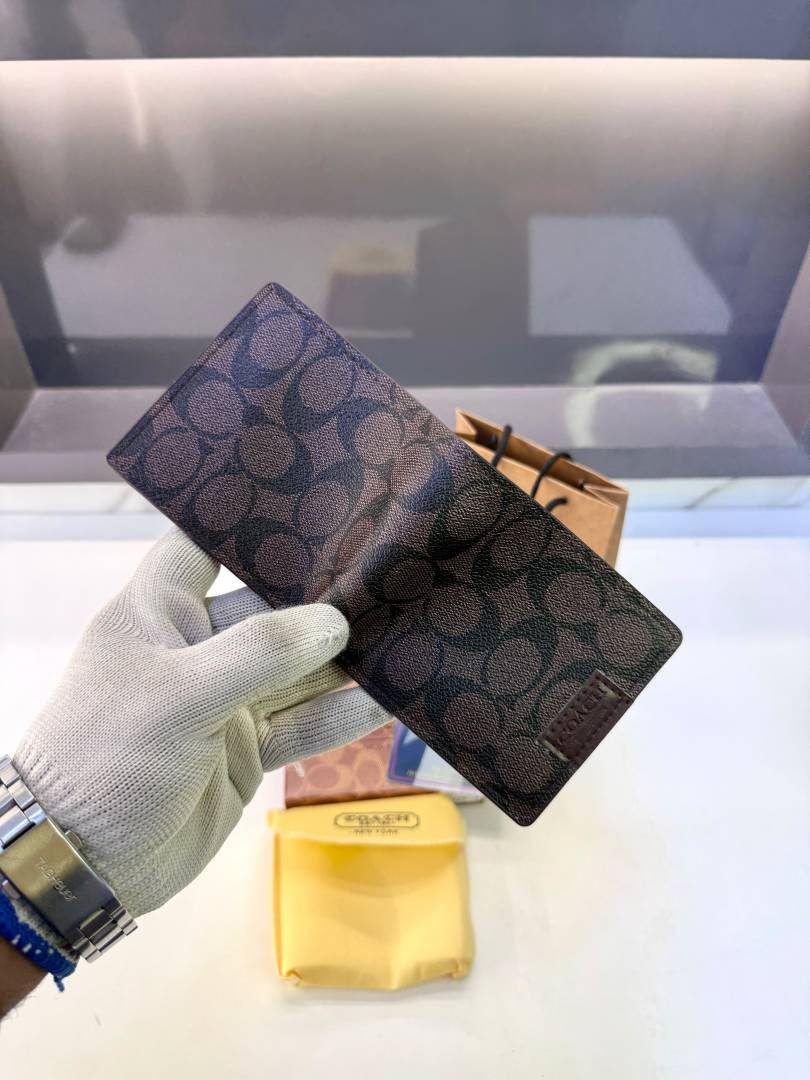 Coac_Brown Premium Quality Wallet Fa 1168