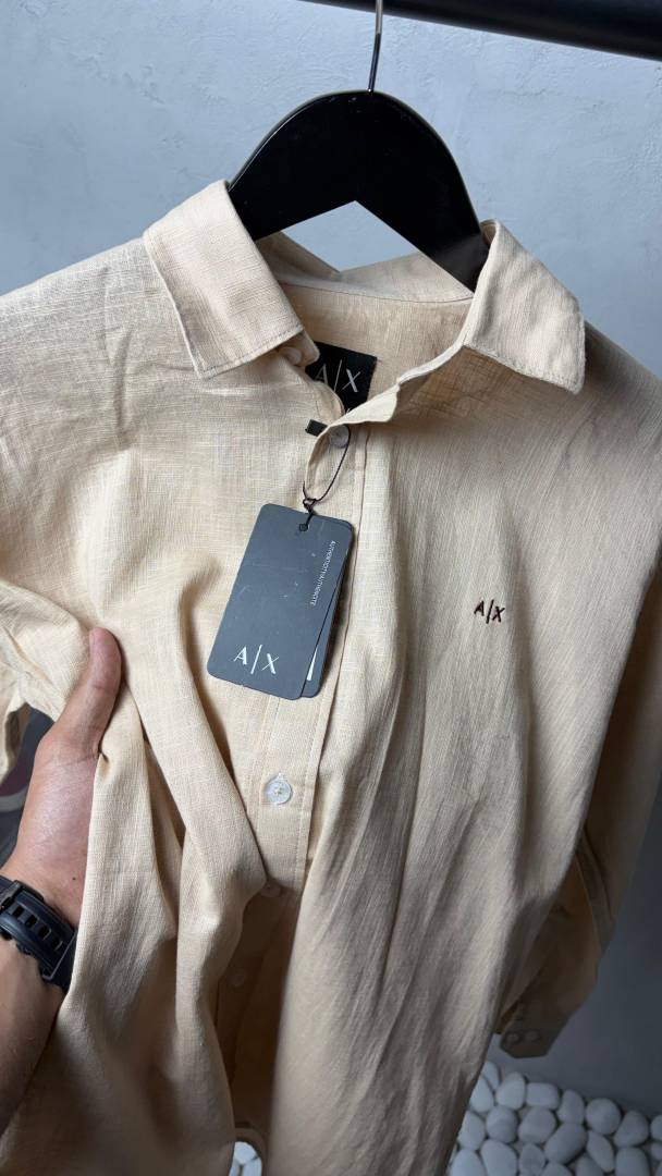 Armaani Exchang e Premium Linen Shirts 2427. Sale offer VS1000