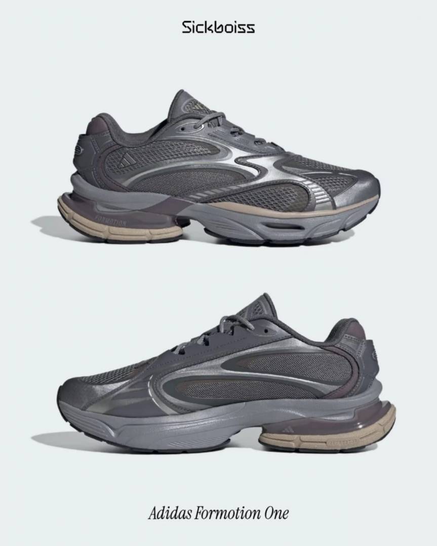 Adiddas Formotion Grey Silver Metallic
