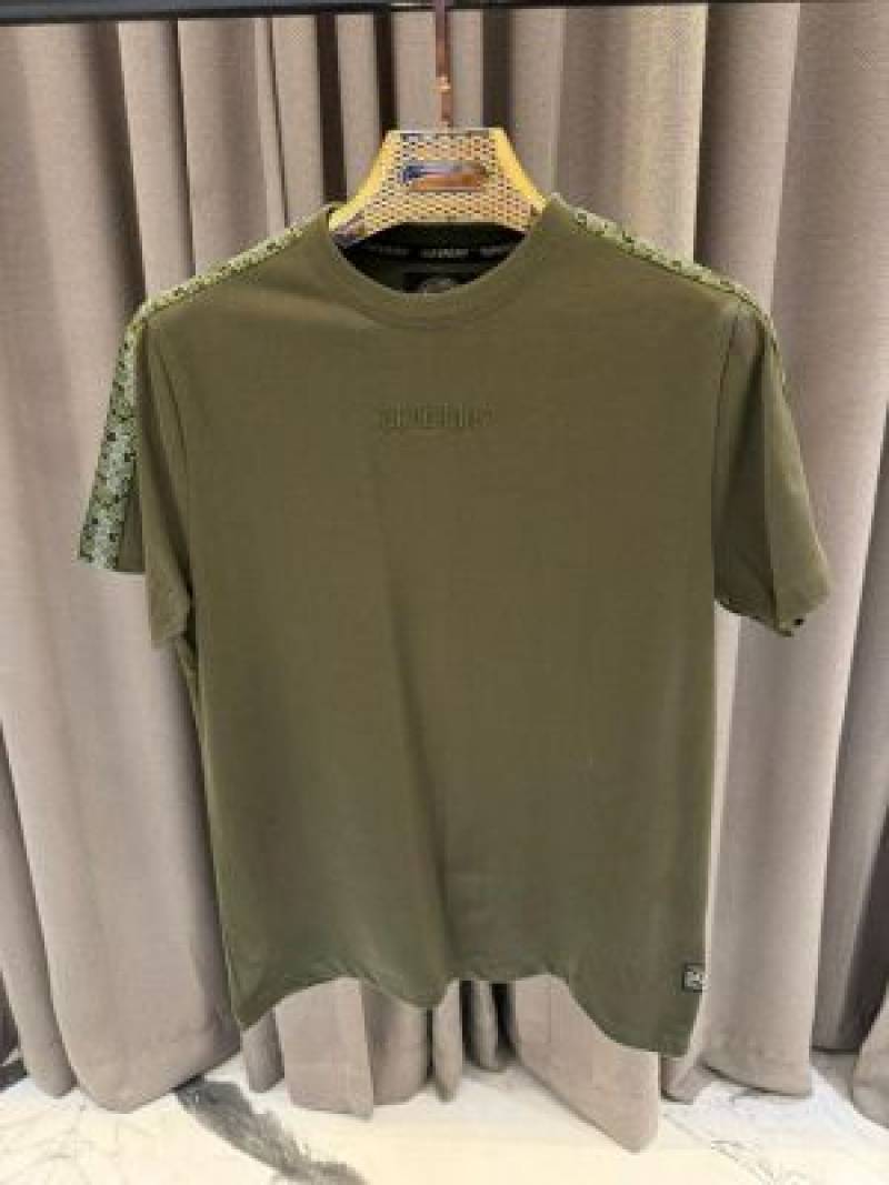 Super Dry Round Neck T-shirt Green