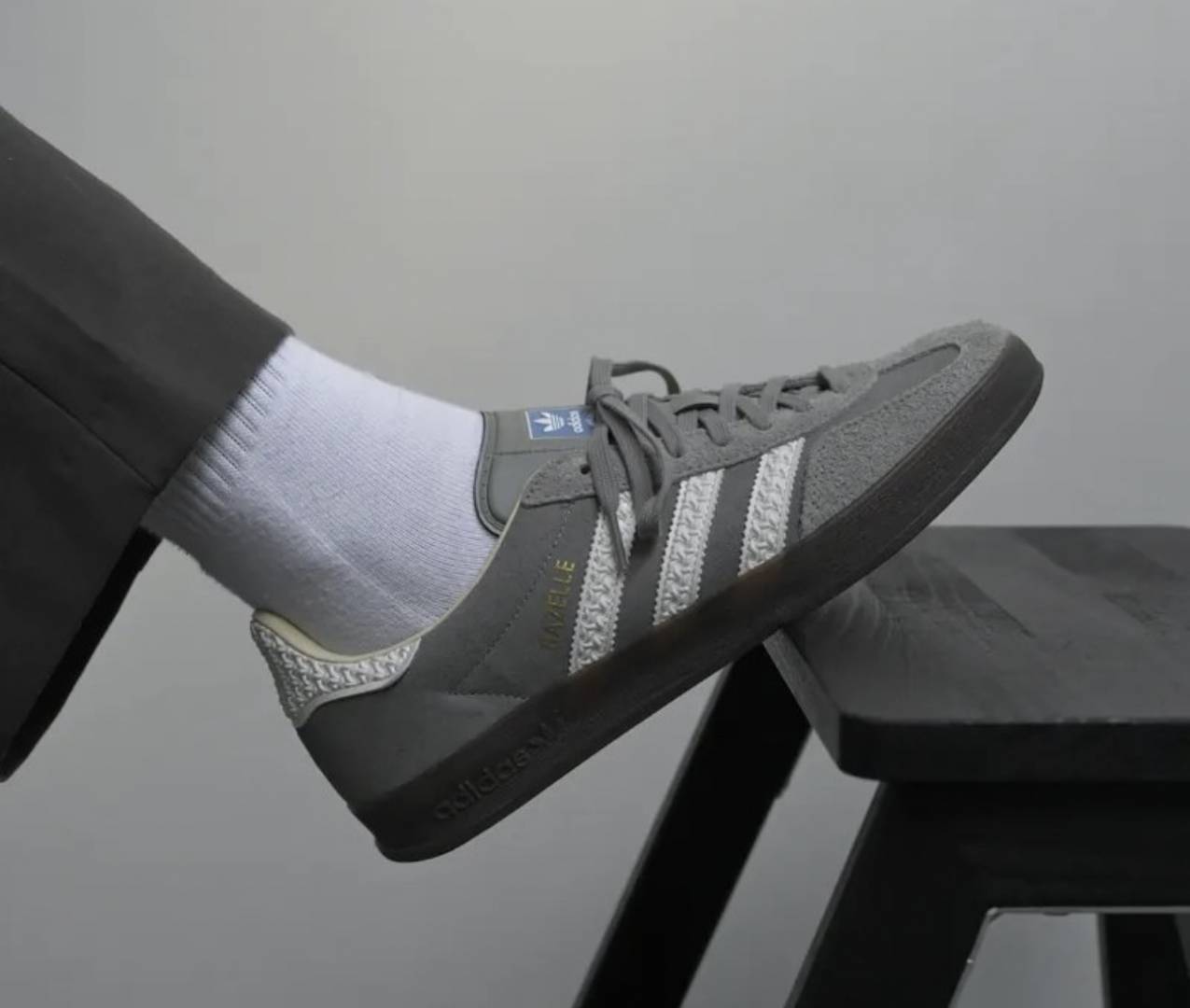 ADIDDAS GAZELLE GREY WOLF