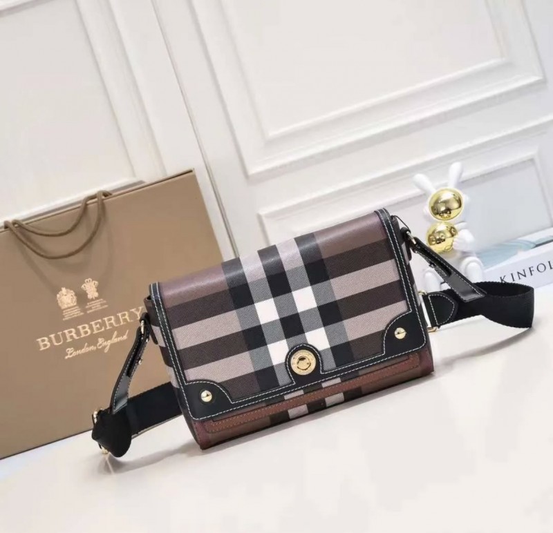 Burbery_Vintage_Check_Leather_Crossbody_Bag_With_Box