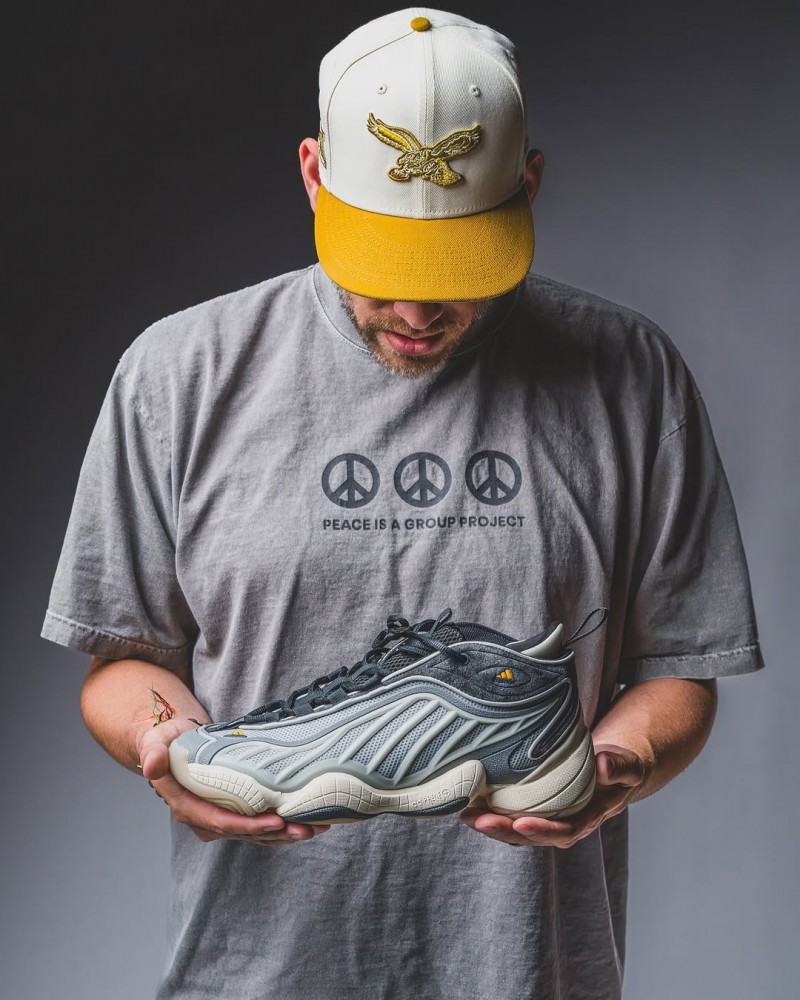 Adiddas x packer intimidation stone grey 188