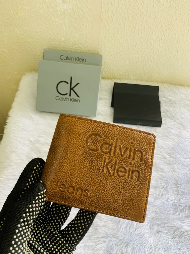 11 CK CALVIN KLINE PRINTED PREMIUM QUALITY WALLET WITH BOX