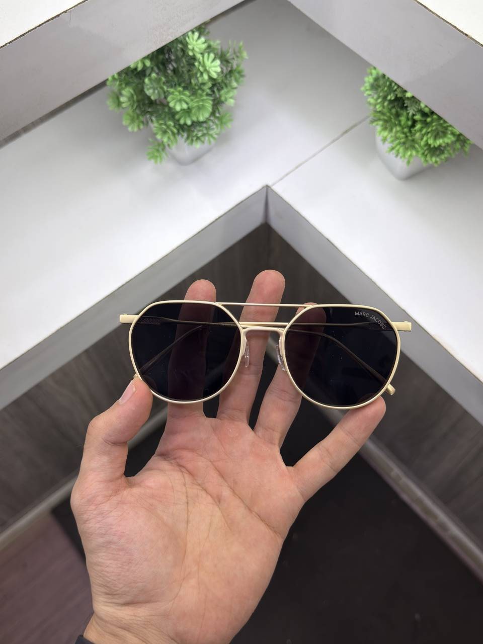 Marc Jacobs  Black Gold Sunglass