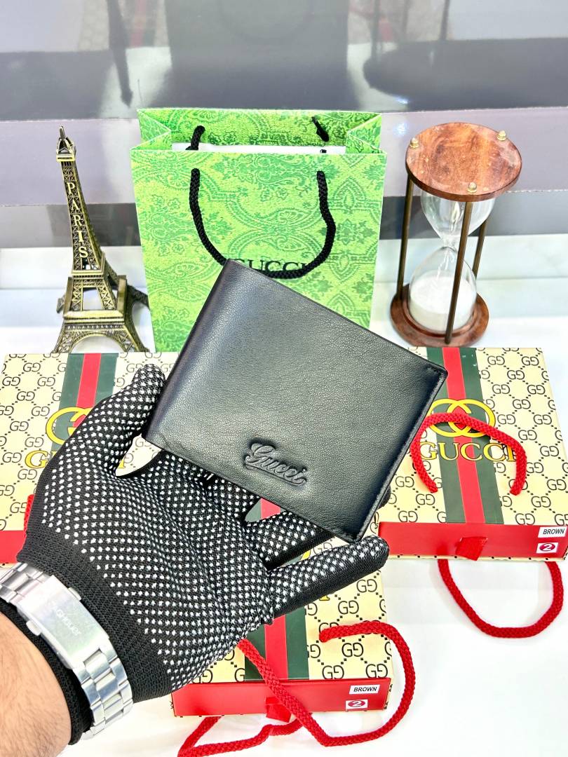 Guchi Black Wallet Fa 17