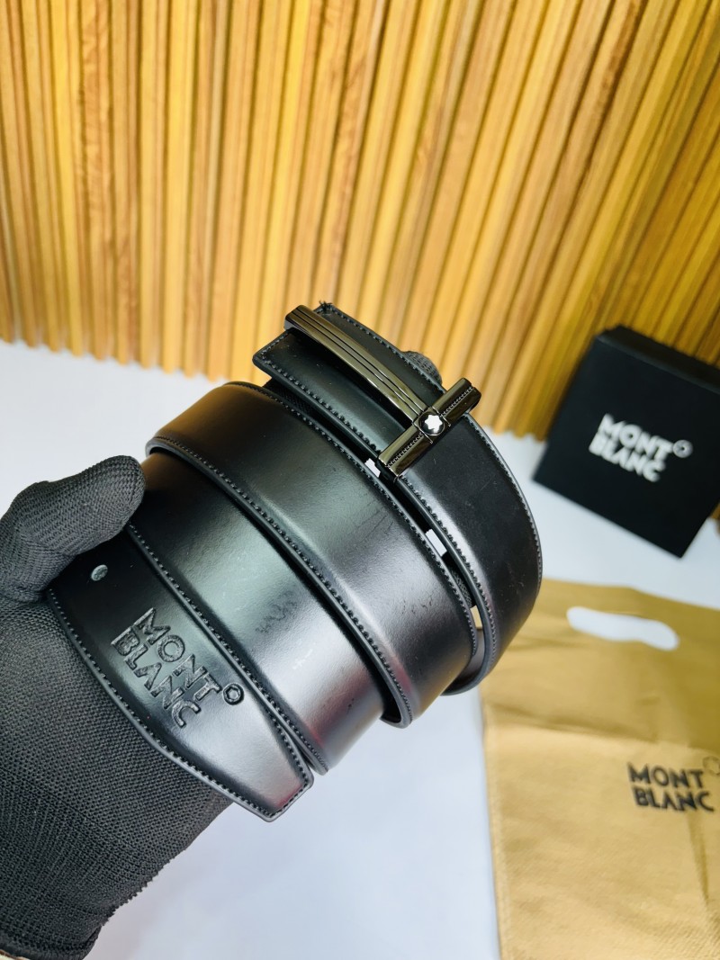05 MONT BLANC PREMIUM QUALITY REVERSIBLE BELT WITH BOX